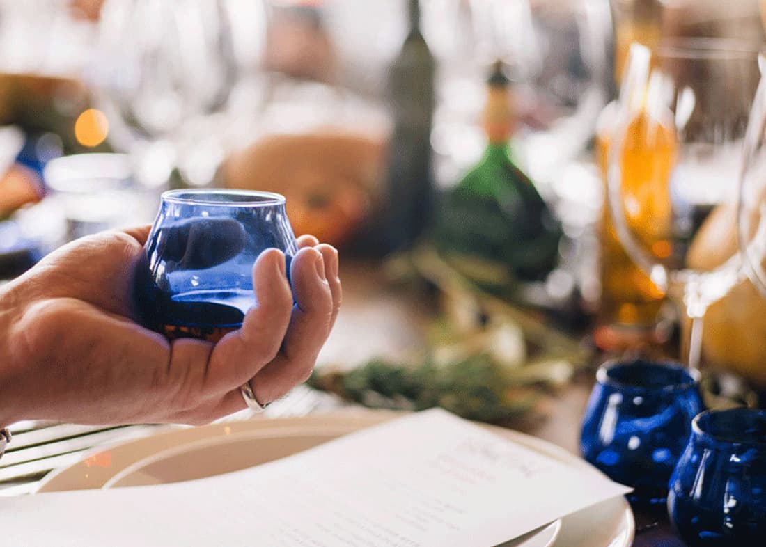 Degustazione dell'olio extra vergine